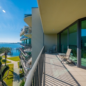 Breathe in the fresh coastal air while relaxing on your balcony, soaking in picturesque bay views