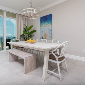 Savor a family meal or enjoy a fun game night with beach views and create lasting memories with loved ones