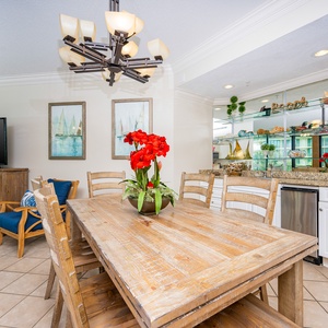 Enjoy a fun game night or family meal with coastal balcony views and create lasting memories with loved ones