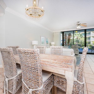 Gather around the rustic table, enjoying lively conversations and laughter with your loved ones