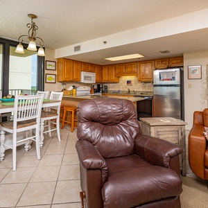 Enjoy relaxing moments in this inviting living space after a fun day at the beach