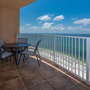 Breathe in the fresh air while lounging on the balcony, soaking in stunning views and gentle coastal breezes