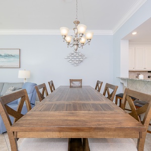 Enjoy a fun game night or family meal with beach views and experience memorable vacation moments