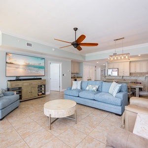 Delight in leisurely afternoons on cozy seating, soaking up the bright coastal ambiance and homey atmosphere