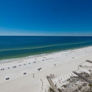 Breathe in the refreshing coastal air from your balcony while enjoying the captivating beach views all around you