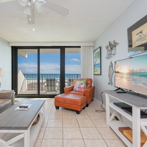 Island Winds East 209 Gulf Shores, Alabama, beach front, 2 bedroom condominium on the 2nd floor