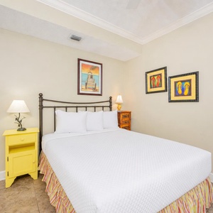Unwind in this relaxing queen guest suite and drift off into a peaceful slumber