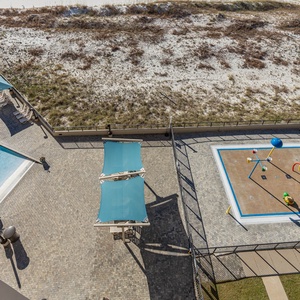 Enjoy the inviting gradual entry pool and a fun splash pad, perfect for relaxation and family enjoyment