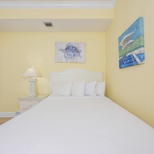 Unwind in this relaxing queen guest suite and drift off into a peaceful slumber