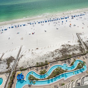 Float on the lazy river, brave the fun waterslide, cool off in the pool, or soak in indoor hot tubs