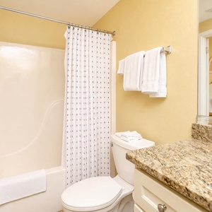 Relax after your day along the coast with a refreshing shower and soothing coastal vibes