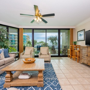 Relax in the inviting living room, streaming your favorite shows or a good movie surrounded by coastal views