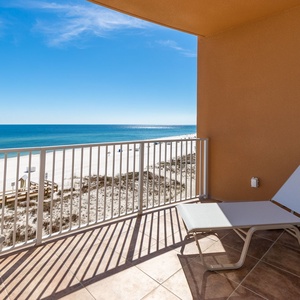 Breathe in fresh coastal air while lounging on the balcony, enjoying breathtaking views and calming sounds