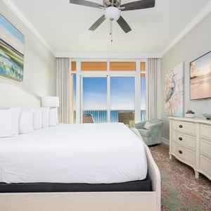 Unwind after a day at the beach and stream your favorite shows in the master and wake up to seagulls and gentle waves