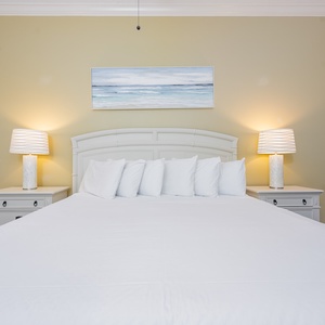Unwind in this relaxing king guest suite and drift off into a peaceful slumber