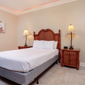 Unwind in this relaxing queen guest suite and drift off into a peaceful slumber