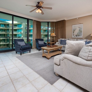 Phoenix on the Bay 1324, Orange Beach, Alabama, bay view, 3 bedroom condominium on the 3rd floor