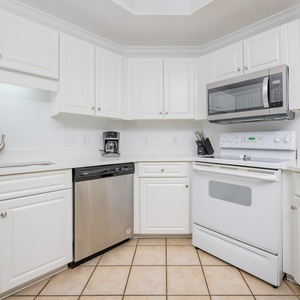 Craft delicious snacks and drinks in the kitchen, setting the stage for unforgettable moments with loved ones