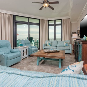 The Oasis 308 Orange Beach, Alabama, beach front, 3 bedroom condominium on the 3rd floor