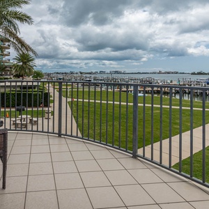 Breathe in the fresh coastal air while lounging on the balcony, soaking in serene views and peaceful surroundings