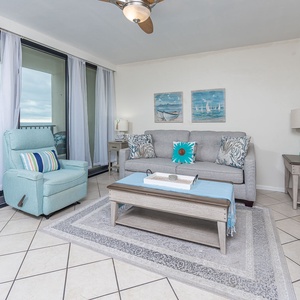 Island Winds West 777, Gulf Shores, Alabama, beach front, 1 bedroom condominium on the 7th floor