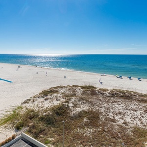 Enjoy stunning beachfront views and a serene atmosphere from this inviting space, perfect for relaxation and fun