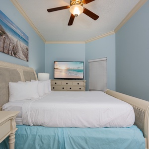 Unwind in this relaxing queen guest suite and drift off into a peaceful slumber