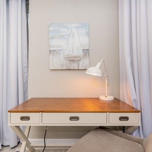 Catch up on emails or plan your next beach adventure with complimentary WiFi and a beachfront view