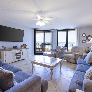 Phoenix VI 6608, Orange Beach, Alabama, beach front, 3 bedroom condominium on the 6th floor