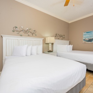 Relax in this guest room, where plush queen beds await you for a restful night's sleep after beachside adventures