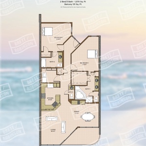 Explore the spacious layout of this residence, featuring two bedrooms, two and a half baths, and a welcoming living area