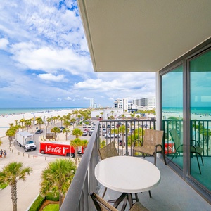 Sip your morning coffee at the table while enjoying expansive views of the tranquil waters and shoreline