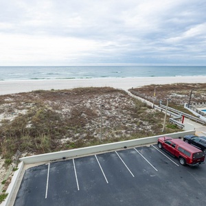 Take in the beachfront views from this inviting space, perfect for relaxation and unwinding after a day of fun