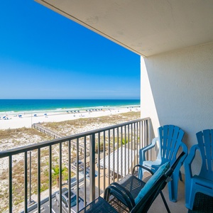 Enjoy stunning views while relaxing in your cozy seating, perfect for sharing moments after a day of adventure