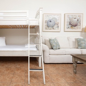 Enjoy a cozy nook with a twin bunk bed, perfect for the kids and relaxing after a day of adventure