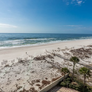 Enjoy breathtaking views of the beach and gentle waves, perfect for relaxation and beachside strolls