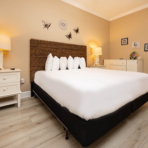 Unwind in this relaxing king guest suite and drift off into a peaceful slumber