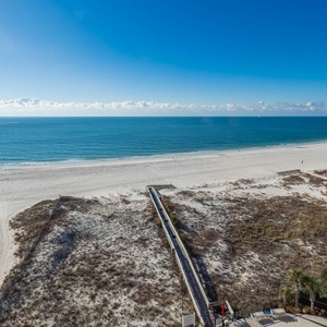 Take in the expansive views of the tranquil waters and shoreline from your balcony