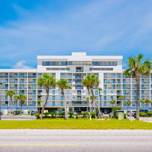 Stay at Gulf Shores Surf and Racquet Club, an amazing place to stay, conveniently located across the street from the beautiful beach on West Beach in Gulf Shores