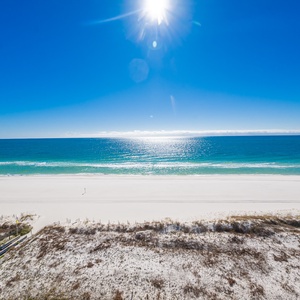 Gaze at the sparkling waters and endless shoreline, perfect for sun-soaked days and tranquil moments by the coast