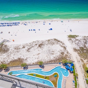 Splash with little ones, brave the waterslide, float on the lazy river, cool off in the pool, or soak in indoor hot tubs