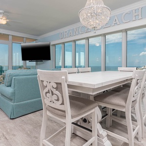 Savor a family meal or enjoy a fun game night with beach views and create lasting memories with loved ones
