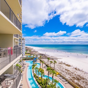 Experience seemingly endless coastline views of the horizon as waves lap the shore and the sun glistens over the water