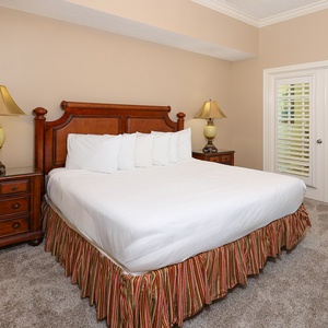 Retreat to the king master suite, enjoying restful nights and recharging for beach adventures ahead