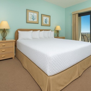 Sleep peacefully in the king master suite, waking refreshed to lovely coastal views just outside your sliding doors