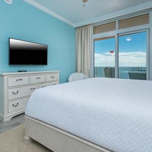 Unwind after a day at the beach, stream your favorite shows in the master, and wake up to seagulls and gentle waves