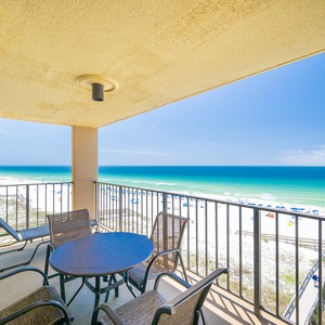 Unwind on your balcony, soaking in coastal views and the relaxing sounds of the shore