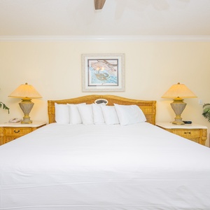 Unwind after a day of adventure and relax surrounded by plush pillows and coastal accents