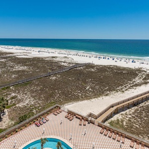 Watch the coastline stretch into the distance and the horizon meet the sky from your balcony while you soak up the sun