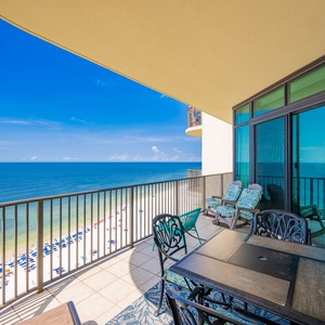 Relax on your balcony while soaking in the stunning coastal views and gentle sounds of the beach